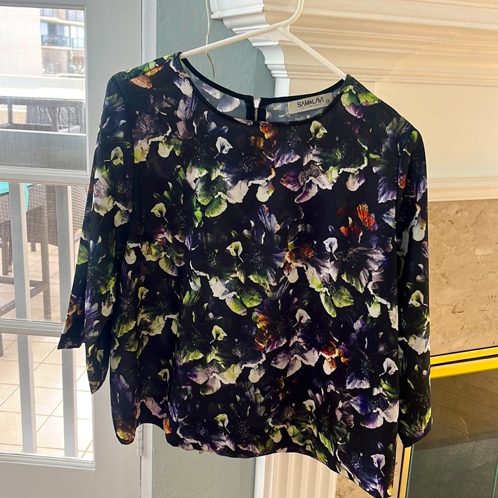 Print blouse